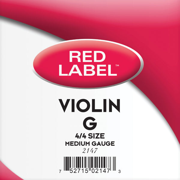 Super Sensitive Red Label Violin G String Package 4/4 size 2147