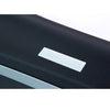 Closeup of BAM Panther violin case finish in black color