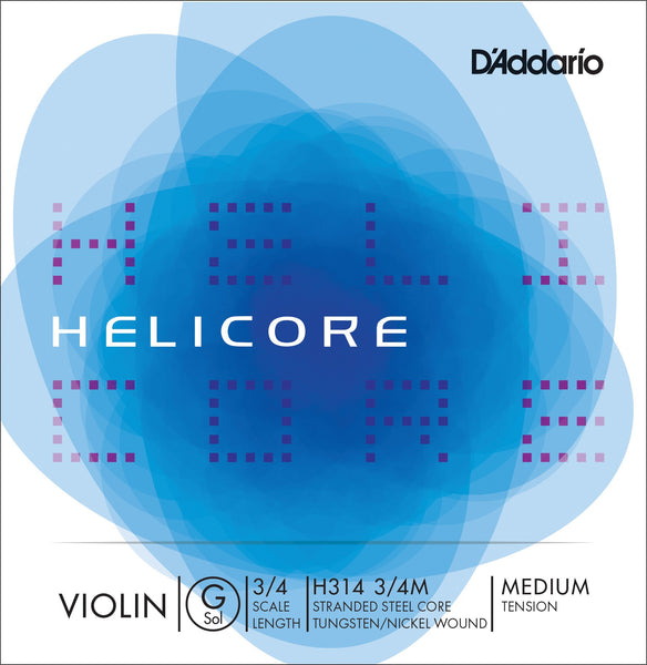 Helicore violin 3/4 G String