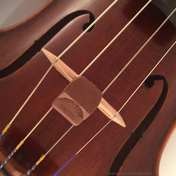 Spector Violin mute, copper color