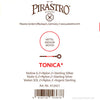 Tonica Violin G String back label