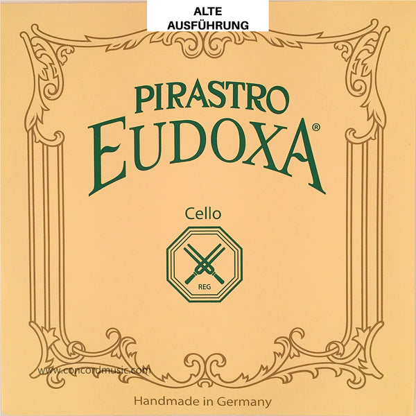 Old style Eudoxa gut cello strings Alte ausfuhrung