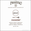 Passione Solo Gut Violin String Back Label