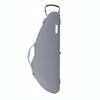Bam Panther Hightech Slim Violin Case in Grey, exterior view