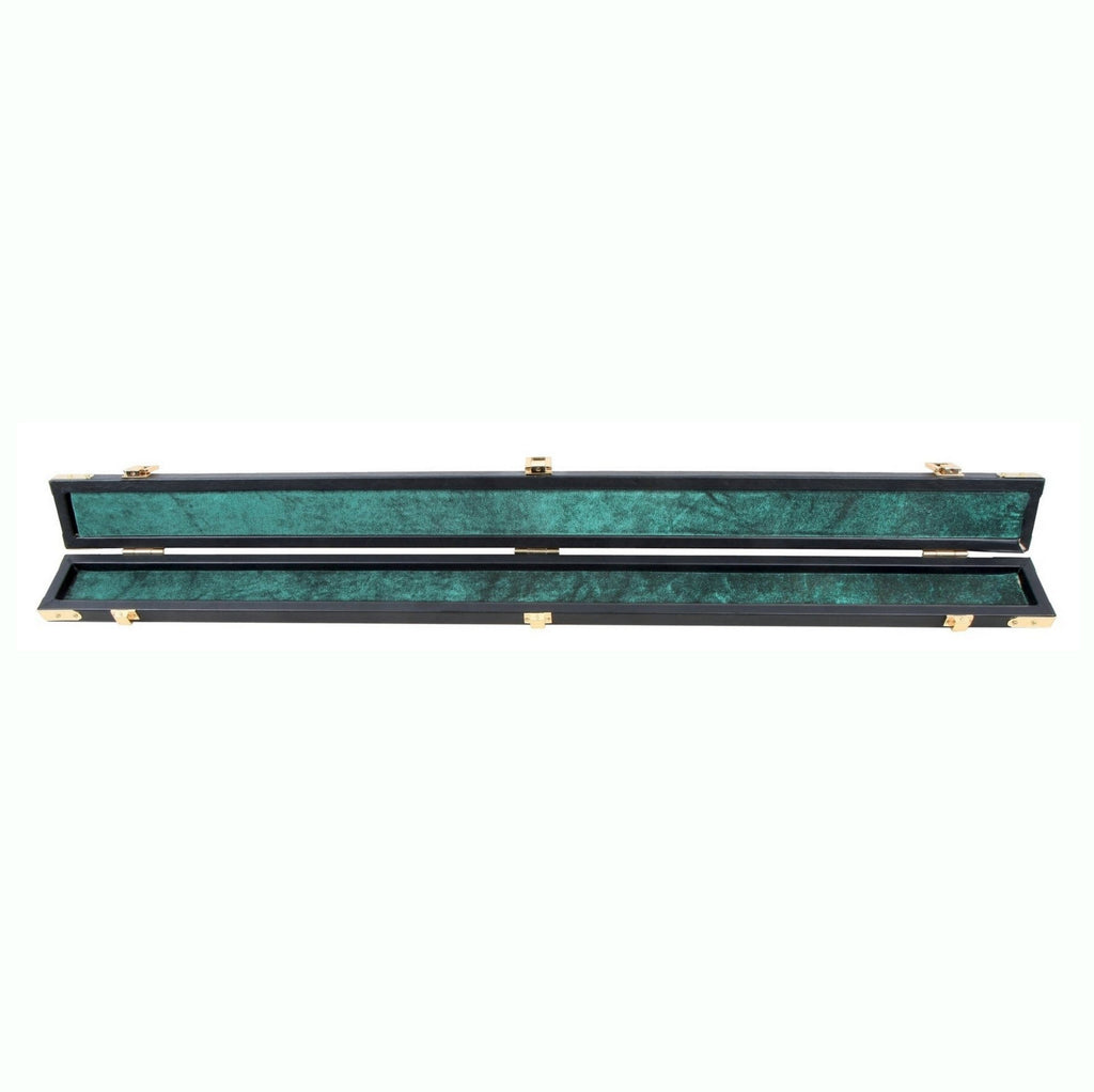 GEWA Violin Bow Case, Maestro,  shown open with green interior 350.100