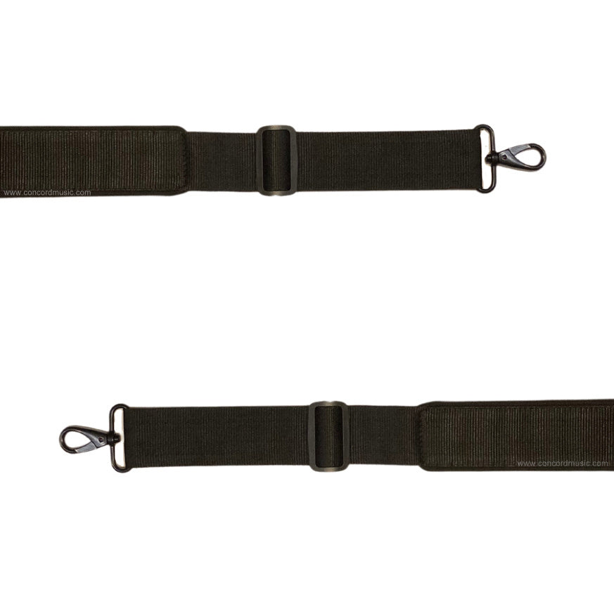 Gewa Shoulder Strap replacement, black hardware  392.400