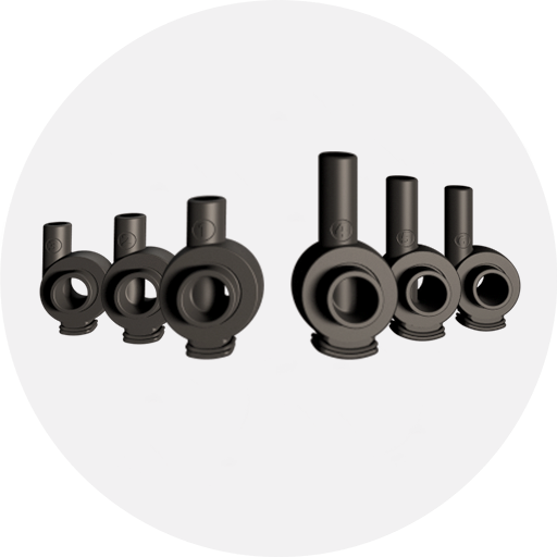 Pirastro KorfkerRest LUNA Barrel Leg Set