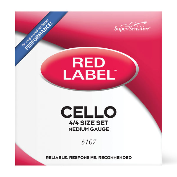 Red Label Cello Set 6107