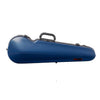 Bam Highecth Contour Navy Blue violin case with black handle on a white background