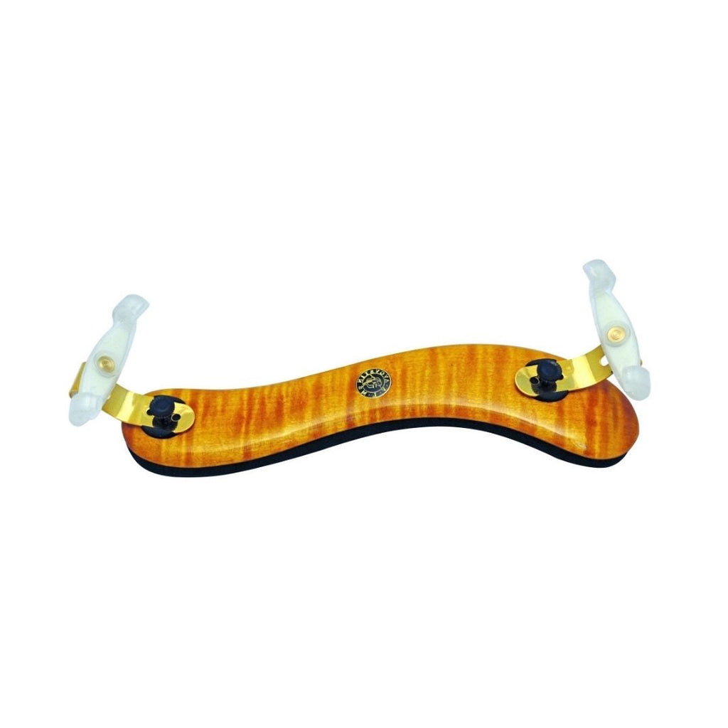 Left-handed violin shoulder rest, VLM Diamond maple wood model