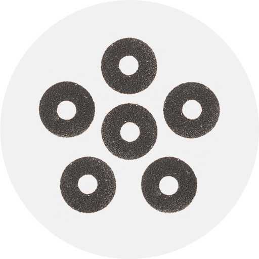 Pirastro KorfkerRest locking rings set of 6 (701083)