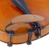 Pirastro KorfkerSpring chinrest side-mounted on a violin body