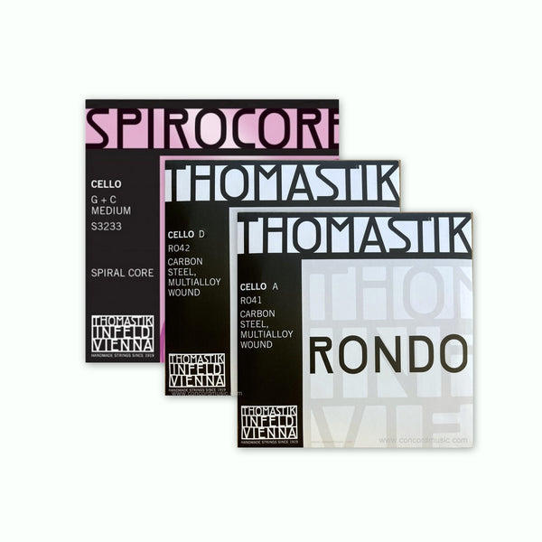 Rondo Spirocore combination cello set 