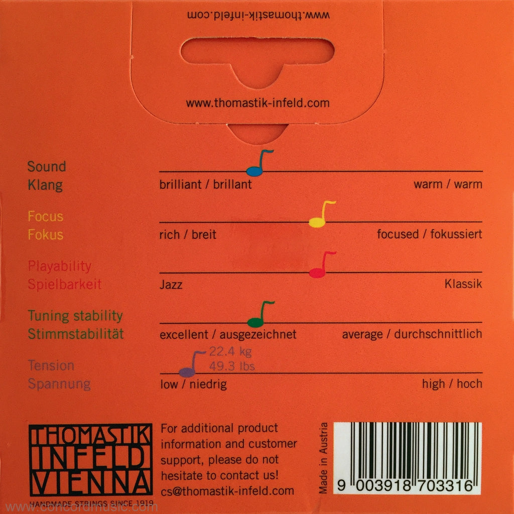 Alphayue Violin Strings Thomastik Student Strings