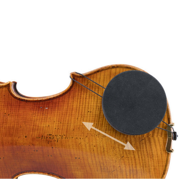 Artino Magic Pad Pro SR-21 Shoulder Pad Shown on violin