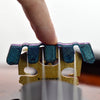 Image shows Wiessmeyer & Sons Catrpilr Practice Mute being installed
