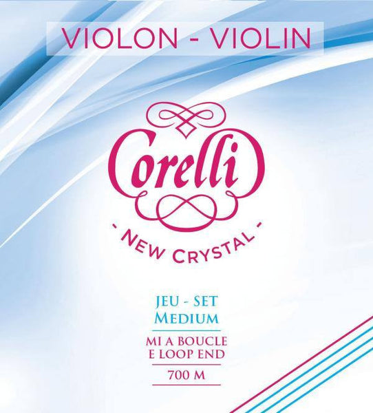 Corelli New Crystal Violin Strings medium
