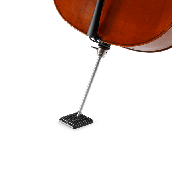 D'Addario endpin anchor shown with cello endpin