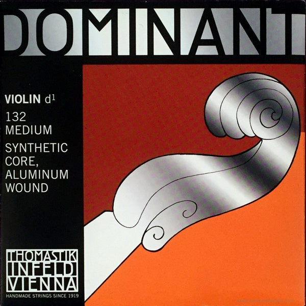 Dominant Violin Aluminum D String 132