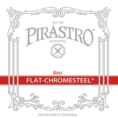 Flat-Chromesteel E-IV Bass String No. 3424