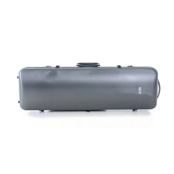 Pure by Gewa Polycarbonate Oblong Violin Case, Grey Exterior