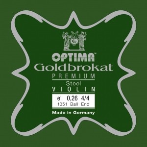 Optima Goldbrokat Premium Violin E String Steel