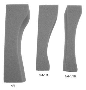 Grey Sponge Shoulder Rest Pad 3 sizes