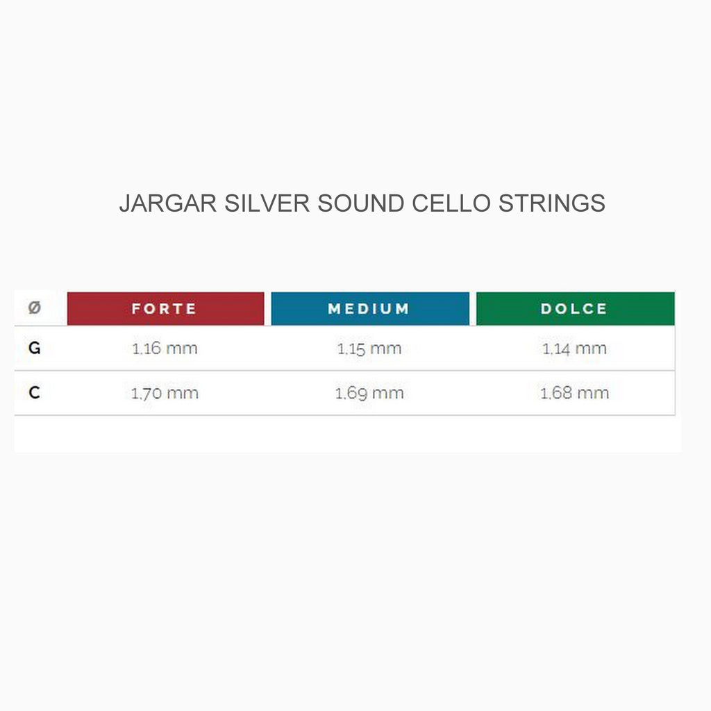 Jargar Silver Sound Cello C String