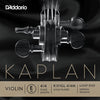 D'addario Kaplan Gold-Plated E string loop end