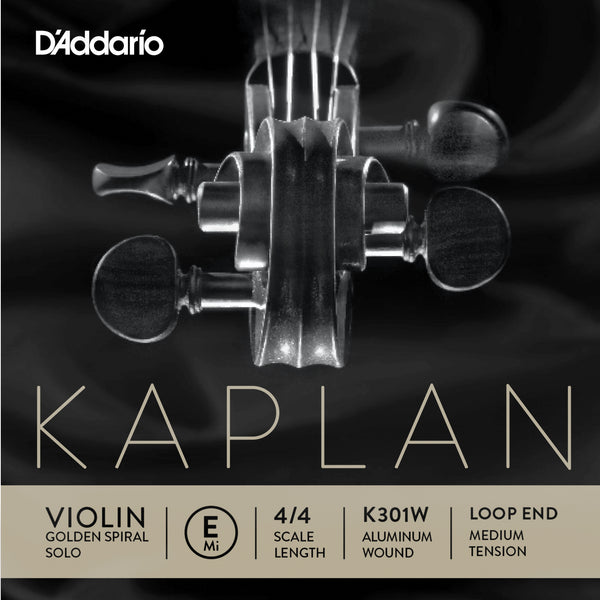 D'Addario Kaplan Golden Spiral Wound Violin E String k310W