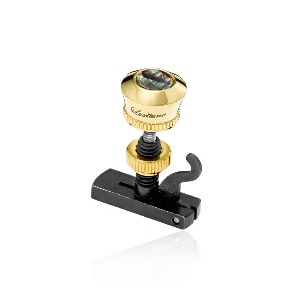 Luxitune Violin Tuner Mother of pearl dark grey