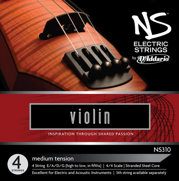 D'Addario Ned Stevens Electric Violin Strings NS310