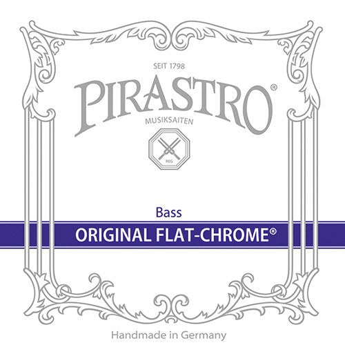 Original Flat-Chrome Bass String Set