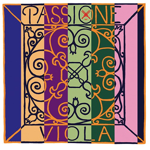 Passione Viola Strings Label Pirastro