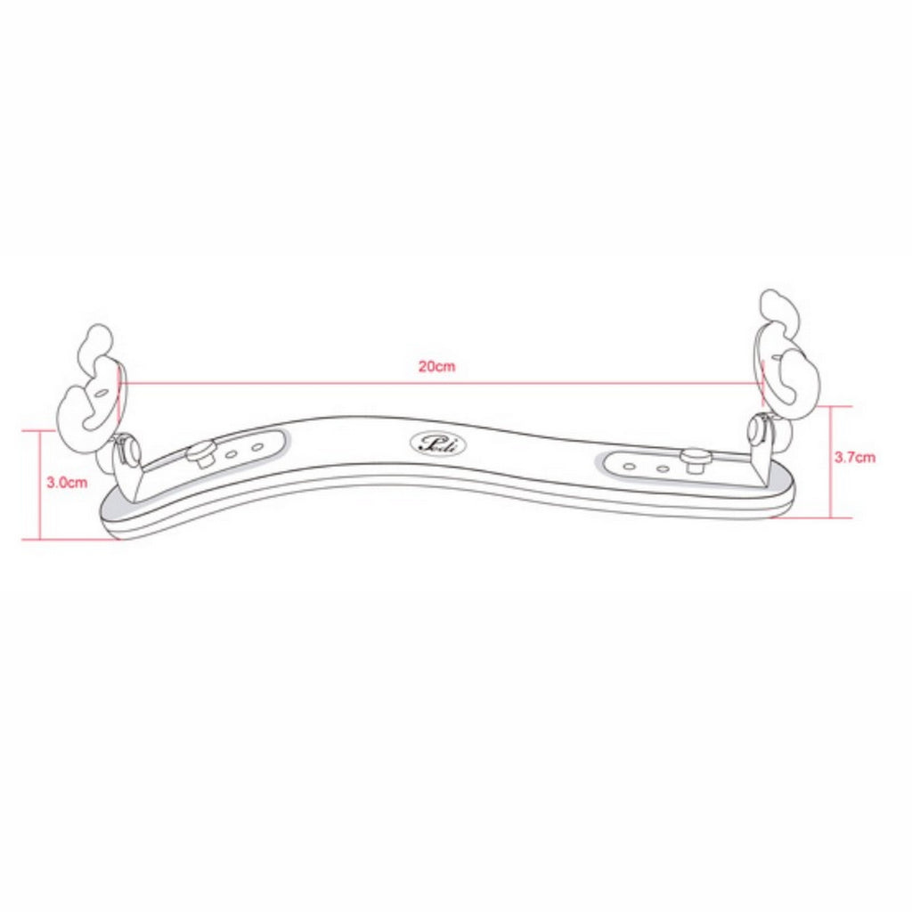 Pedi Elegante Viola Shoulder Rest