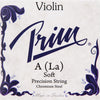 Prim violin A string soft tension