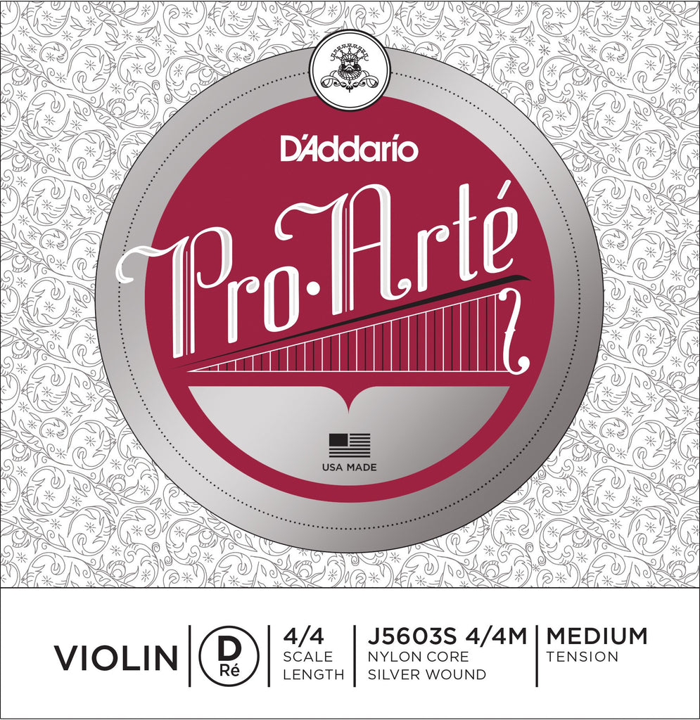 Pro-Arte Violin D String Silver J5603S