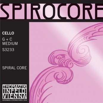 Thomastik Spirocore Tungsten Cello G & C Strings S3233