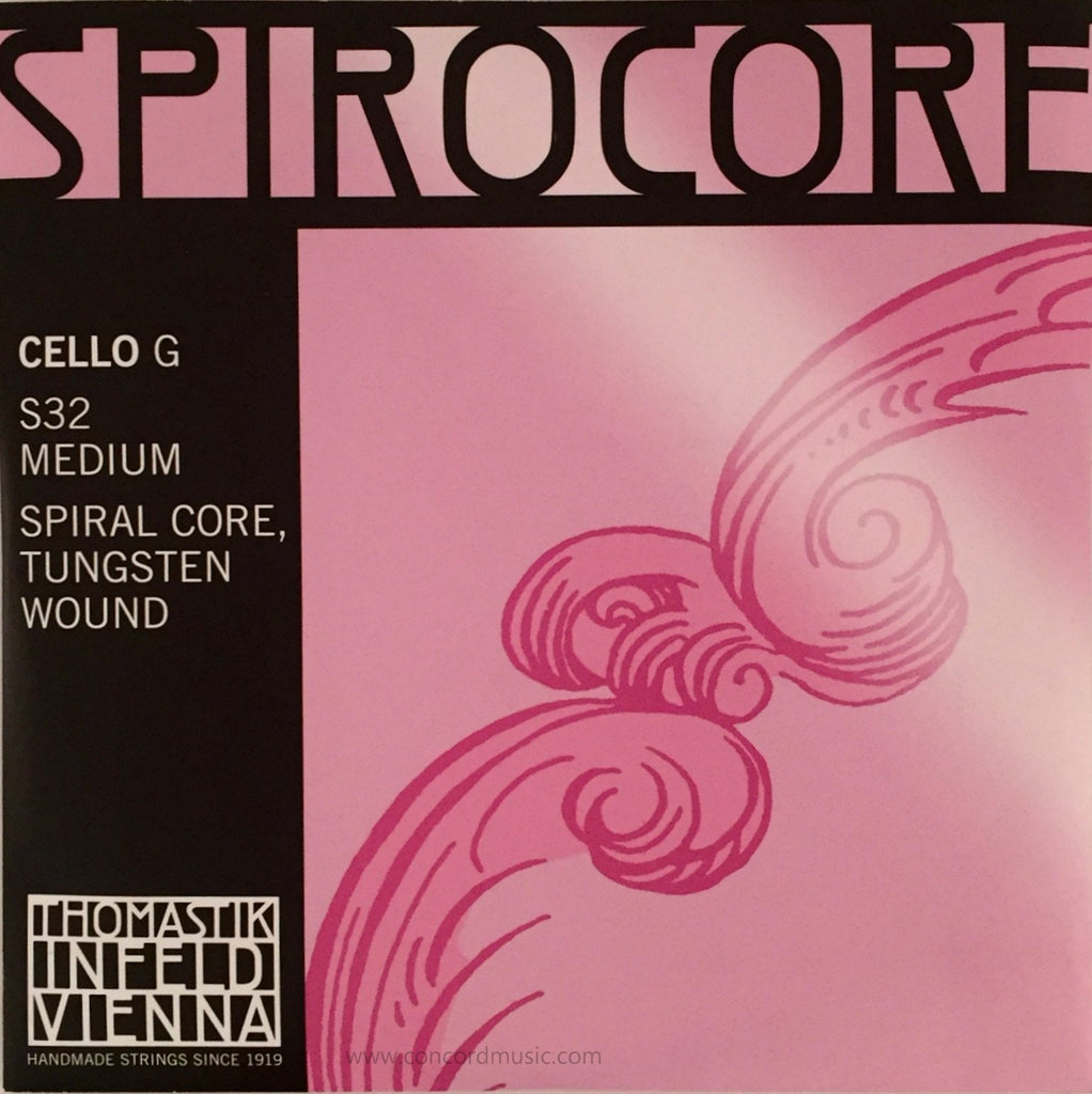Spirocore Cello tungsten G String S32