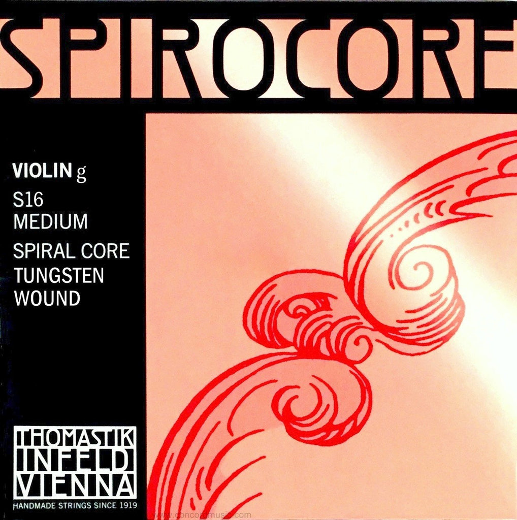 Spirocore Tungsten Violin G String S16