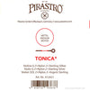 Tonica Violin G String back label