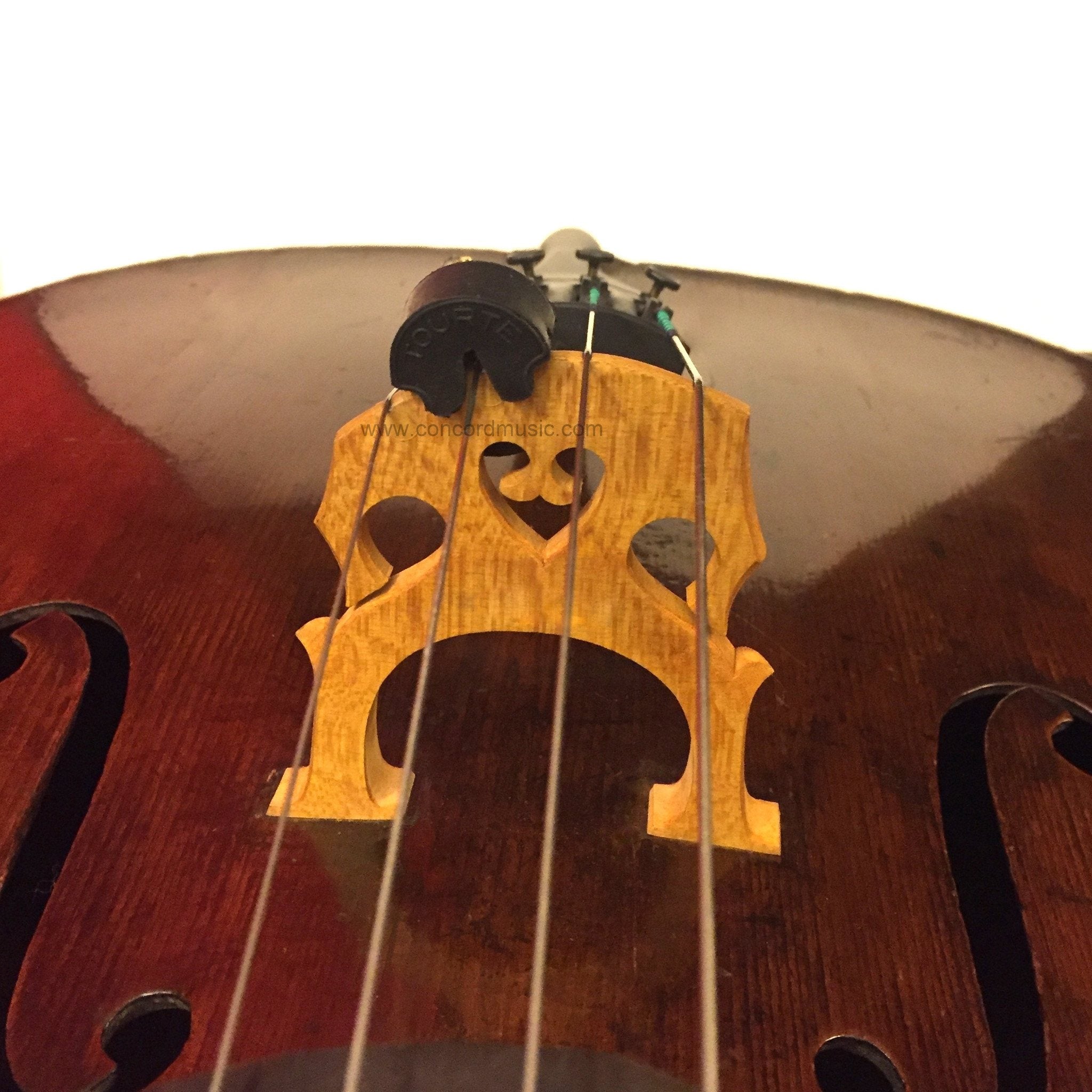 Sordina Per Violoncello Practice Mute - In Metallo Con Rivestimento Gomma, Japan Import - Foto 4