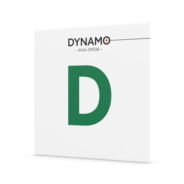Dynamo Violin D String Silver DY03A