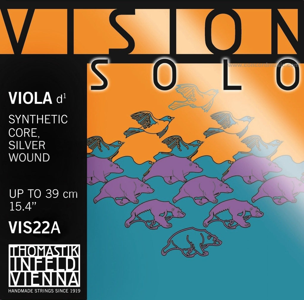Vision Solo Viola Silver D VIS22A