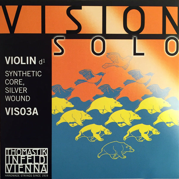 Vision Solo Violin D Silver VIS03A