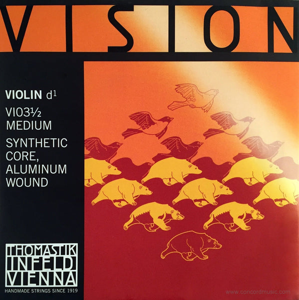Vision Violin 1/2 Size D String
