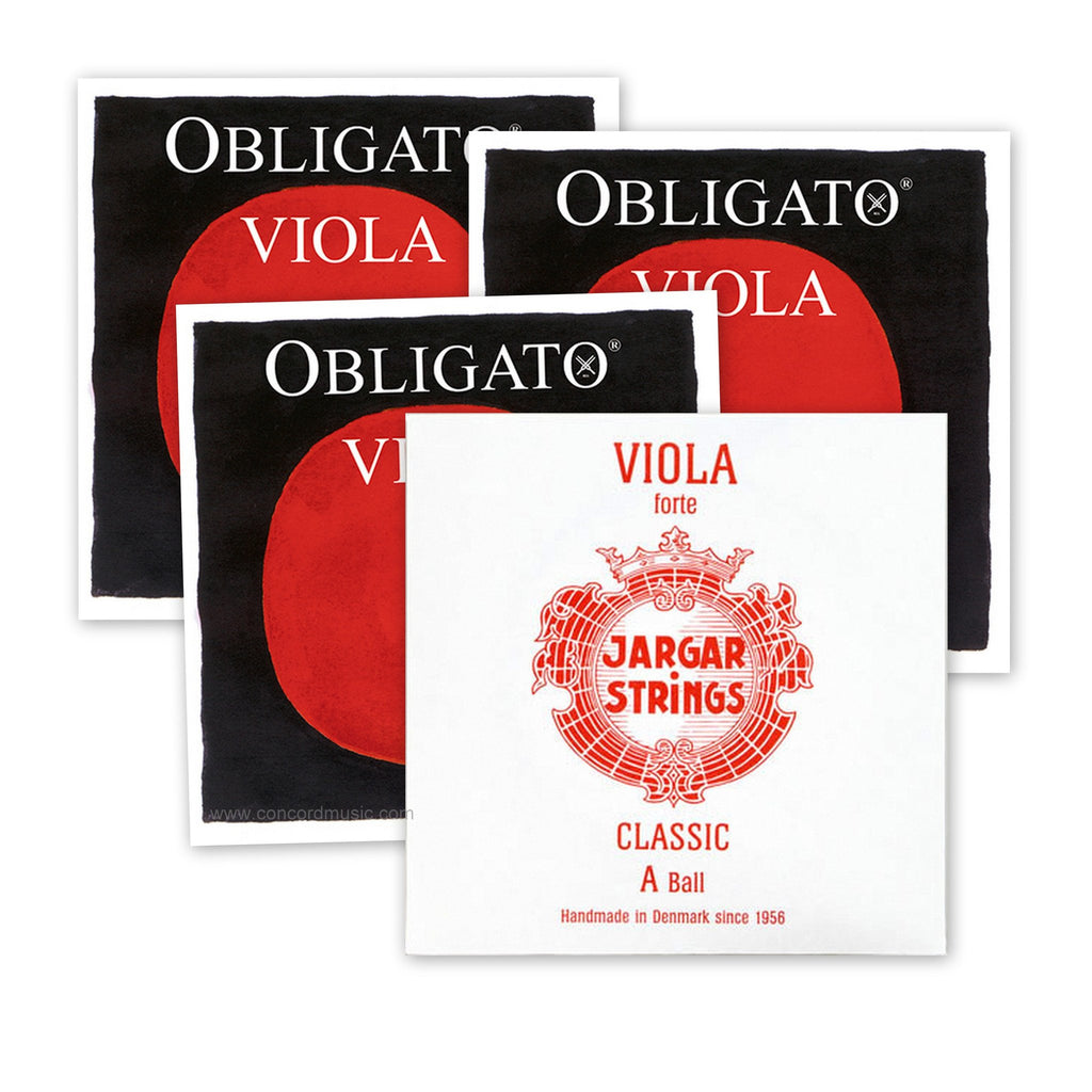 Custom viola Set Jargar Obligato set