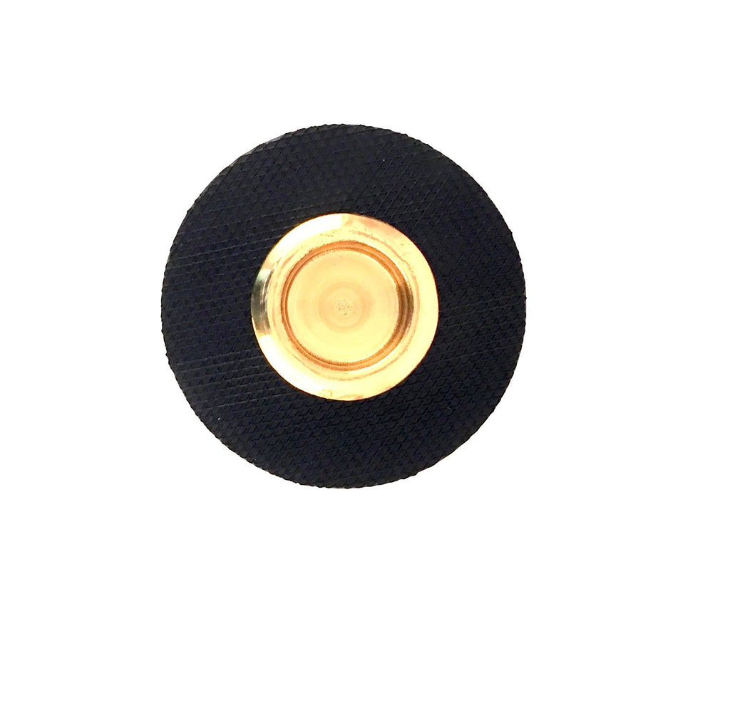 Bass Endpin Rest, Rubber & brass