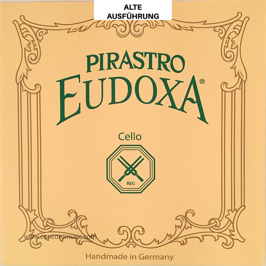 Old style Eudoxa gut cello strings Alte ausfuhrung