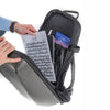 GEWA Violin Space Bag Music pocket detail shown with sheet music and strings